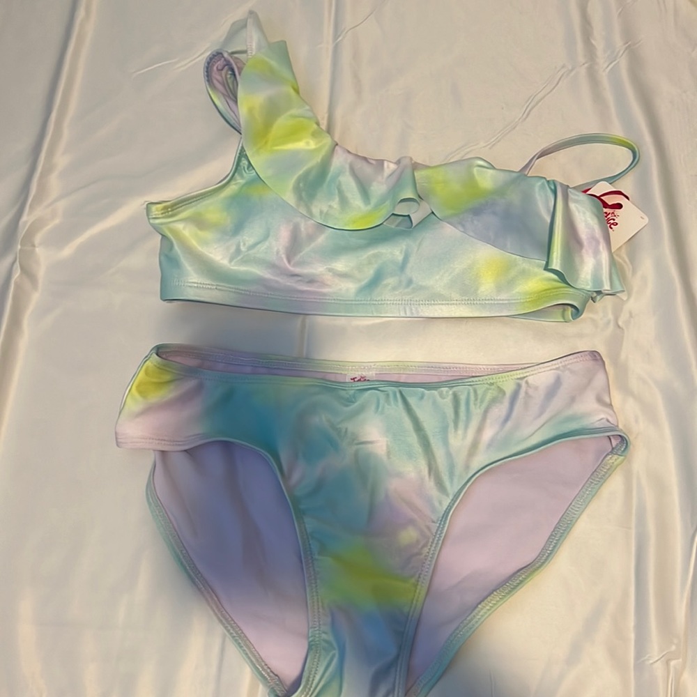 Justice 2pc swim size XL (16/18)